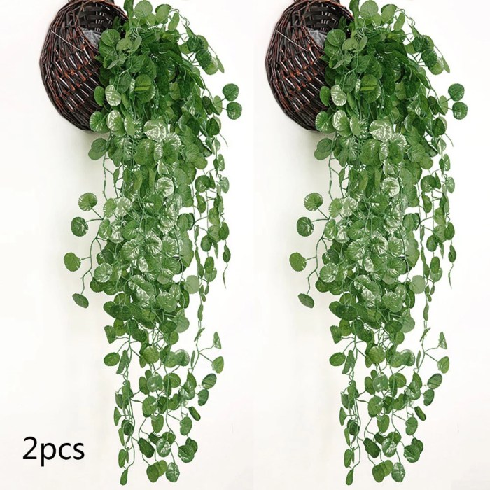 Hanging Plants Indoor | Trailing Plants Indoor Artificial: Enhancing Aesthetics with Lifelike Greenery