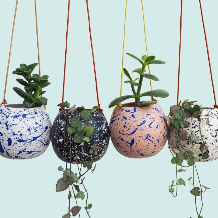 Hanging Plants Indoor | Indoor Hanging Pots with Drainage: Elevate Your Home Decor and Plant Health