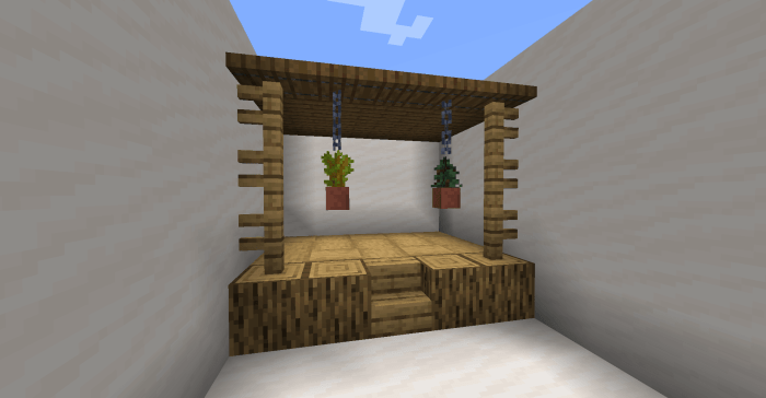 Hanging Plants Indoor | 10 Hanging Plants in Minecraft Bedrock Edition: Elevate Your Builds
