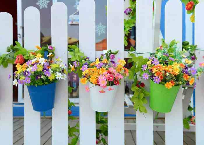 Hanging Plants Indoor | Bunnings Fence Hanging Pots: Elevate Your Outdoor Decor
