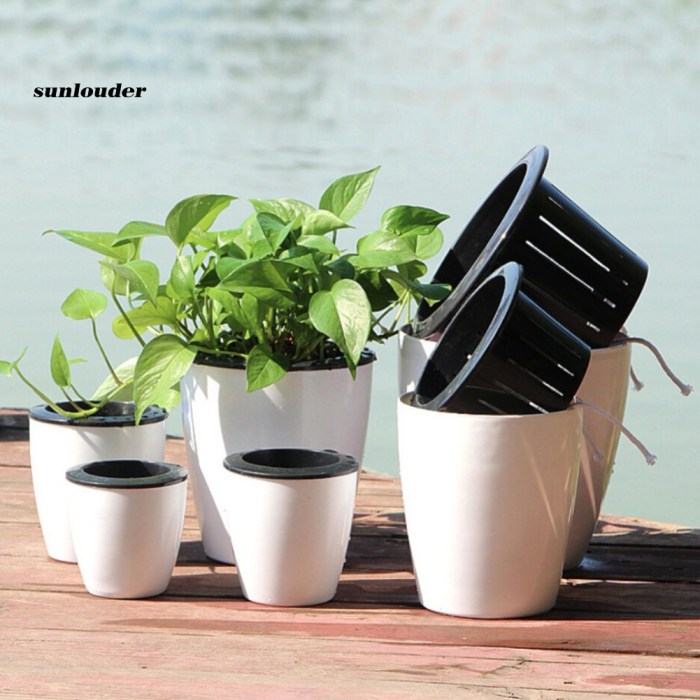 Hanging Plants Indoor | Self-Watering Hanging Planters: Elevate Your Indoor Greenery with Ease