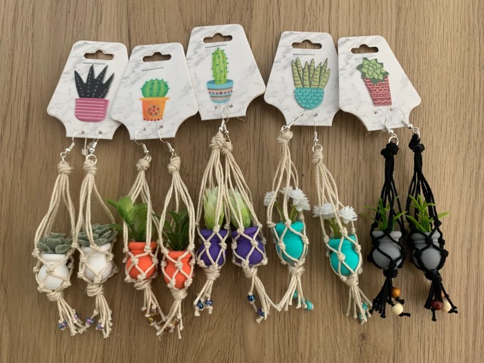 Hanging Plants Indoor | Hanging Plants Earrings: A Statement of Nature and Style