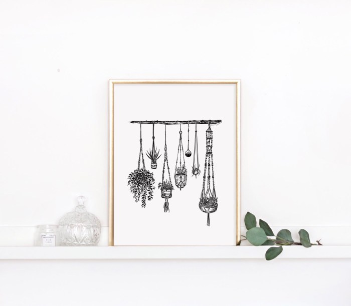 Hanging Plants Indoor | 10 Hanging Plants Paintings: A Vibrant Tapestry of Nature's Beauty