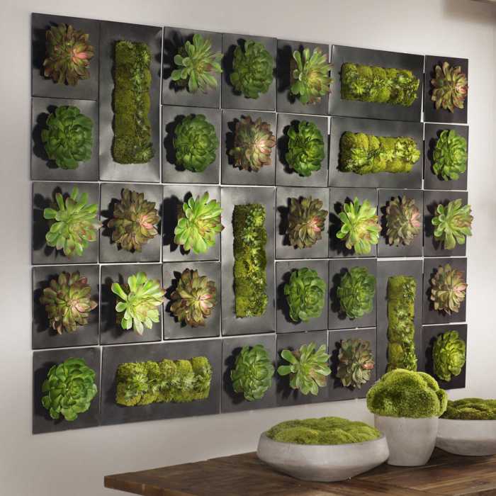 Hanging Plants Indoor | Metal Wall Planters: Enhance Indoor Decor with Style and Functionality