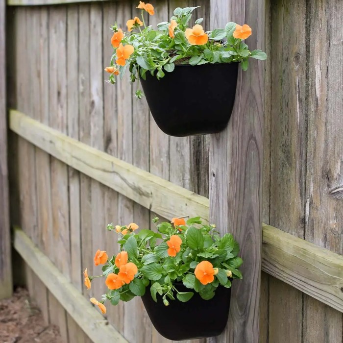 Hanging Plants Indoor | Hanging Fence Planters from Bunnings: Elevate Your Outdoor Decor